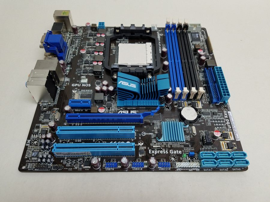 Asus M4A785-M AMD Socket AM2 DDR2 SDRAM Desktop Motherboard