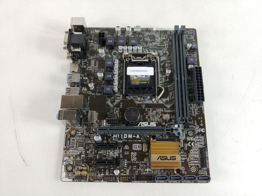 Asus  Intel LGA 1151 DDR4 Desktop Motherboard H110M-A