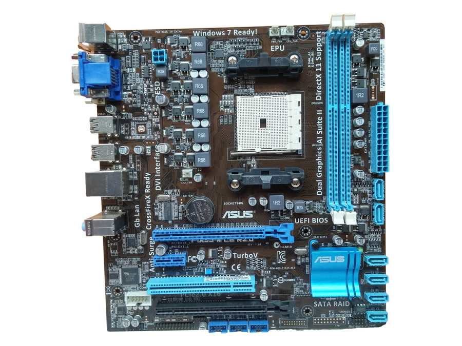 Asus F1A55-M LE R2.0 Socket FM1 DDR3 SDRAM Motherboard