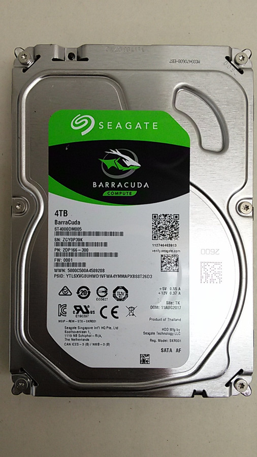 Seagate ST400DM005 Barracuda 4 TB 3.5" SATA III Desktop Hard Drive