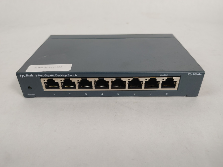 Lot of 5 TP-Link TL-SG108 8-Port 10/100/1000 Gigabit Ethernet Desktop Switch