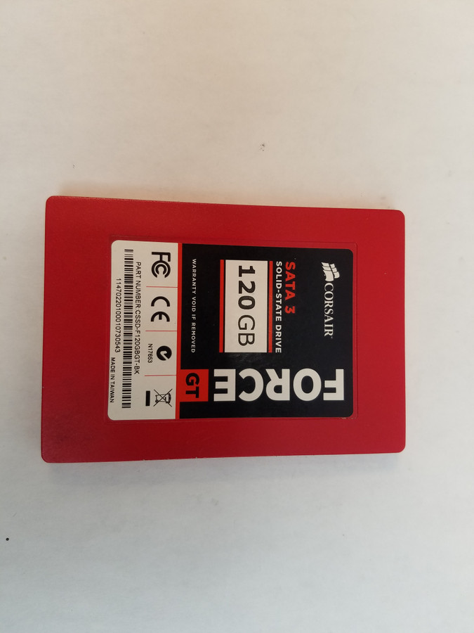 Corsair CSSD-F120GBGT-BK Force GT 120GB 2.5" SATA II Solid State Drive