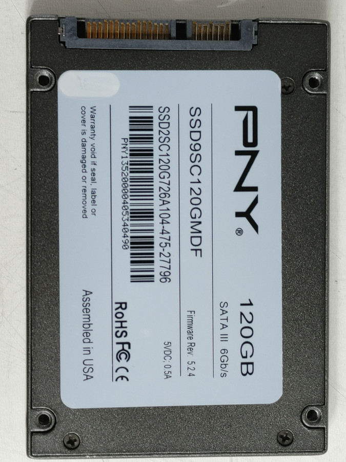 PNY XLR8 SSD9SC120GMDF 120 GB SATA III 2.5 in Solid State Drive