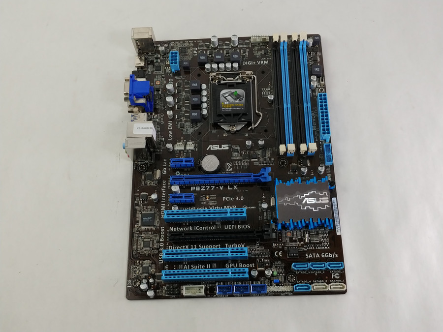 Asus  P8Z77-V LX Intel LGA 1155 DDR3 SDRAM Desktop Motherboard