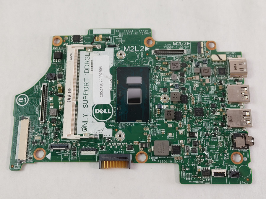 Dell 04R7J Inspiron 3153 2.3GHz Core i3-6100U DDR3L Laptop Motherboard