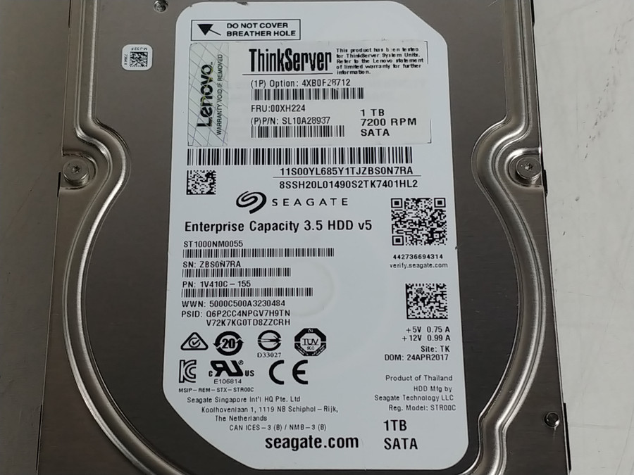 Seagate Lenovo ST1000NM0055 1 TB SATA III 3.5 in Enterprise Drive