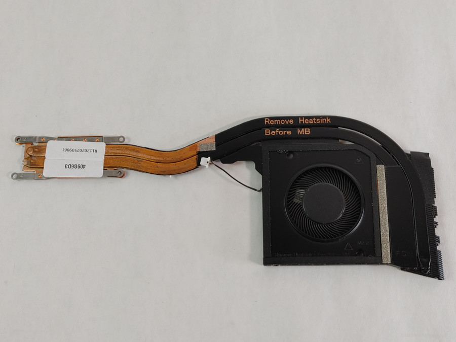 Dell 5GG6X Latitude 7520 4-Pin BGA 1449 Laptop Fan with Heatsink