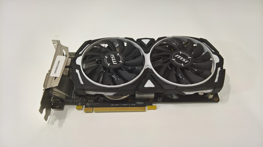 MSI AMD Radeon RX 470 Armor OC 4 GB GDDR5 PCI Express x16 Video Card