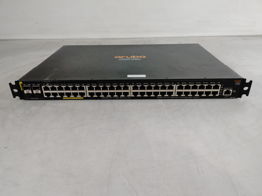 HP Aruba 2930F JL262A 48x 1GbE 4x 10G SFP+ Managed PoE+ Switch