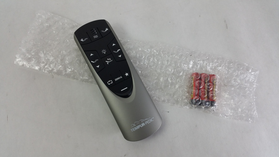 New Tempur-Pedic RF502A Grey Ergo Power Extend Remote Control JLDK.30.01.36