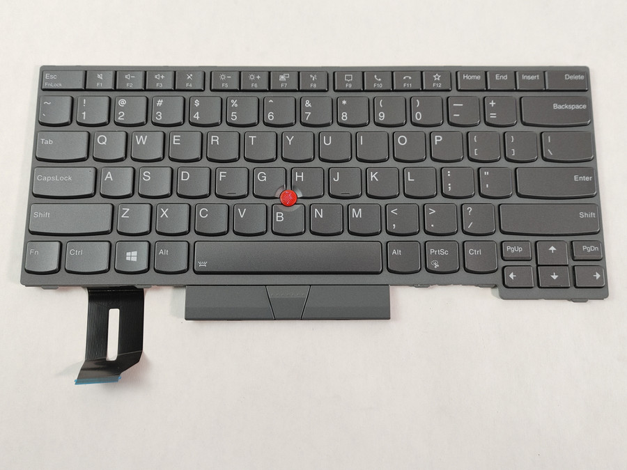 Lot of 2 Lenovo ThinkPad P14s Gen 2 Backlit Laptop Keyboard 5N21B08377