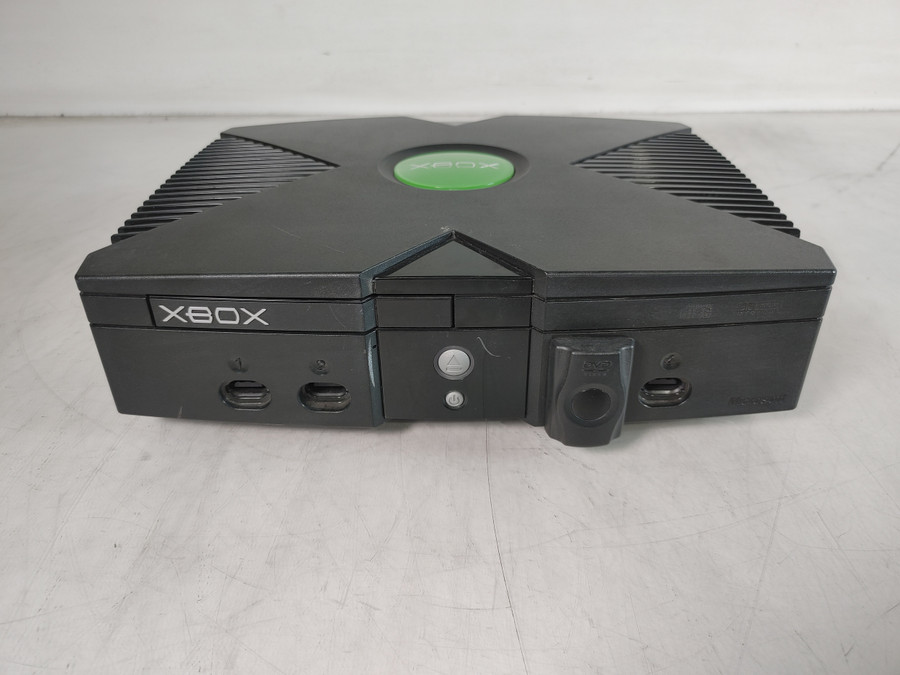 Microsoft Original Xbox 2003 Black 80 GB HDD Console Only - For Parts