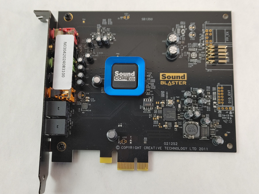 Creative SB1350 Sound Blaster Recon3D PCI Express x1 Sound Card