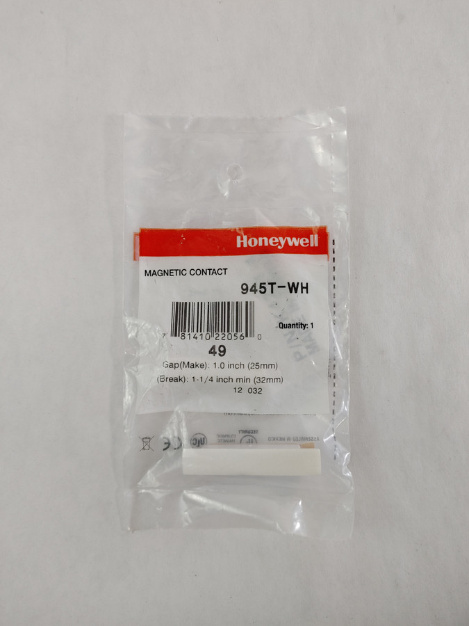 Lot of 2 New Honeywell 945T-WH Security Alarm Surface Mount Terminal Contact Switch