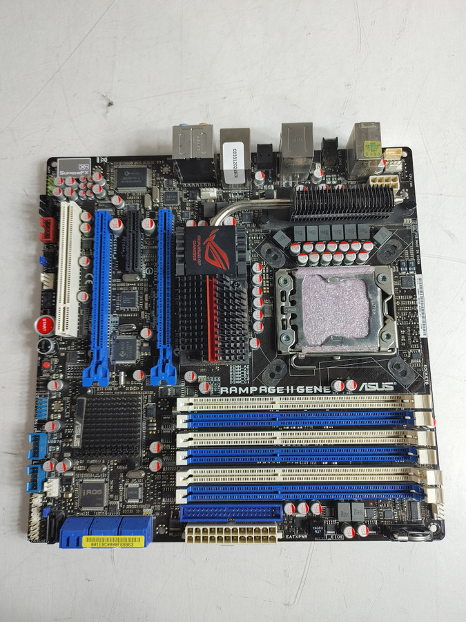 Asus Rampage II Gene Intel LGA 1366 DDR3 Desktop Motherboard