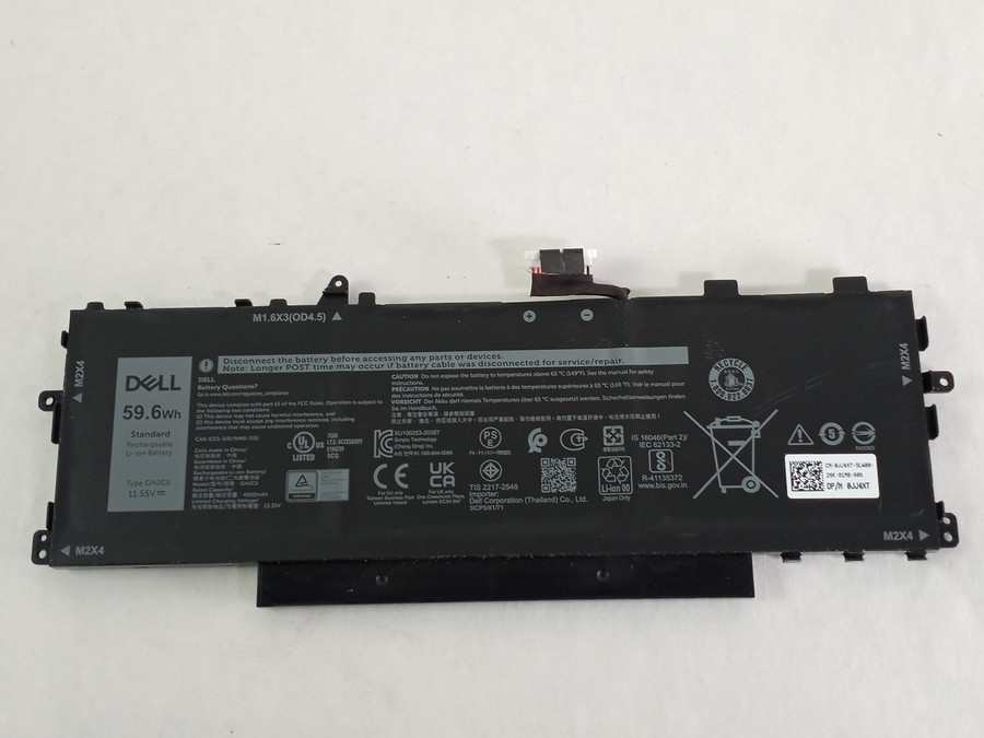 Lot of 10 Dell Latitude 9430 4900mAh 3 Cell 11.55 V Laptop Battery GHJC5