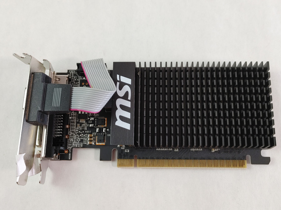 MSI NVIDIA GeForce GT 710 2 GB DDR3 PCI Express 2.0 x16 Low Profile Video Card