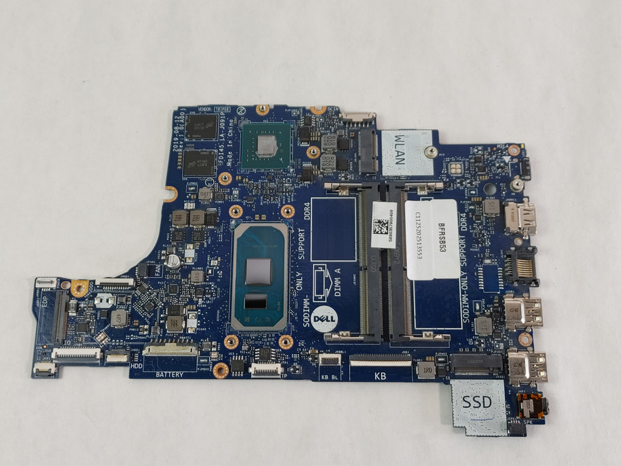 Dell Inspiron 5593 Core i7-1065G7 1.30 GHz DDR4 Motherboard N18YD