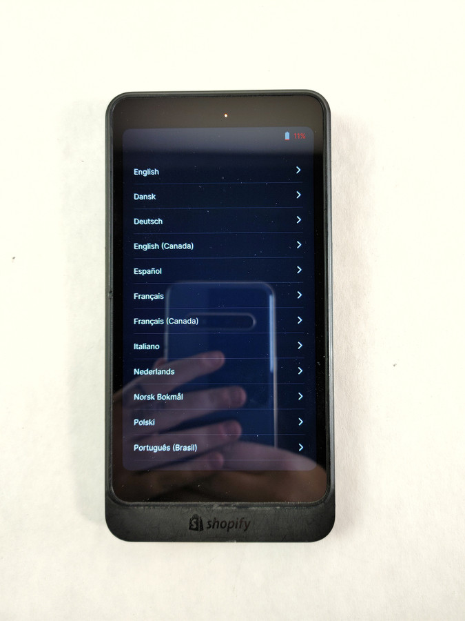 Shopify S2001 POS Terminal & Card reader