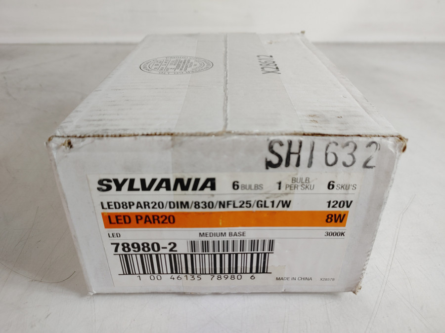 Sylvania Ultra LED LED8PAR20/DIM/830/NFL25/GL1/W 8 Watt Dimmable Outdoor Indoor