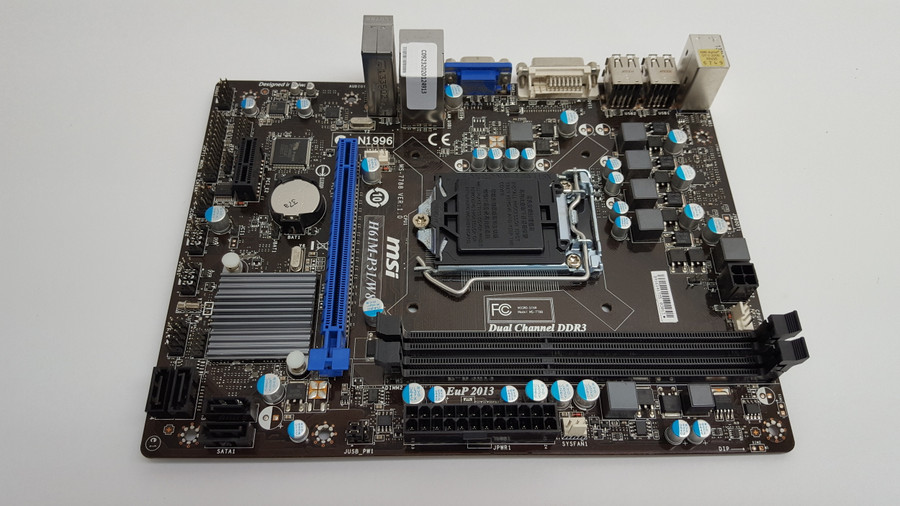 Lot of 2 MSI  H61M-P31/W8 Intel LGA 1155 DDR3 SDRAM Desktop Motherboard