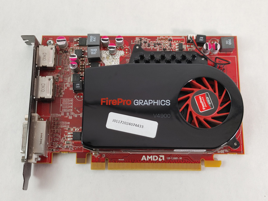 Lot of 5 AMD FirePro V4900 1 GB GDDR5 PCI Express 2.0 x16 Desktop Video Card