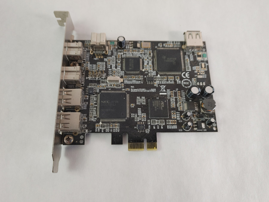 Syba SD-PEX50011 PCI-Express x1 Firewire 1394B & USB 2.0 Combo Controller Card