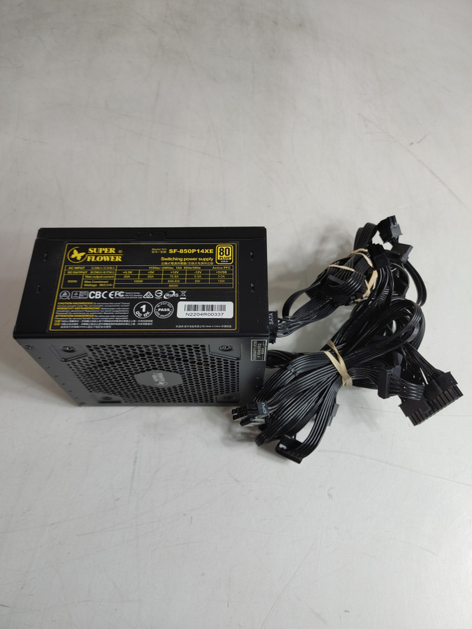 Super Flower 850 W 20+4 Pin ATX Desktop Power Supply SF-850P14XE