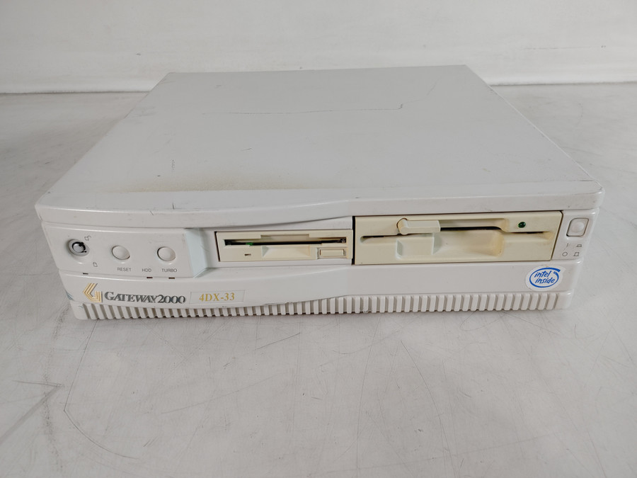 Vintage Gateway 2000 4DX-33 Intel i486 DX 33 MHz 8 MB SIMM Desktop