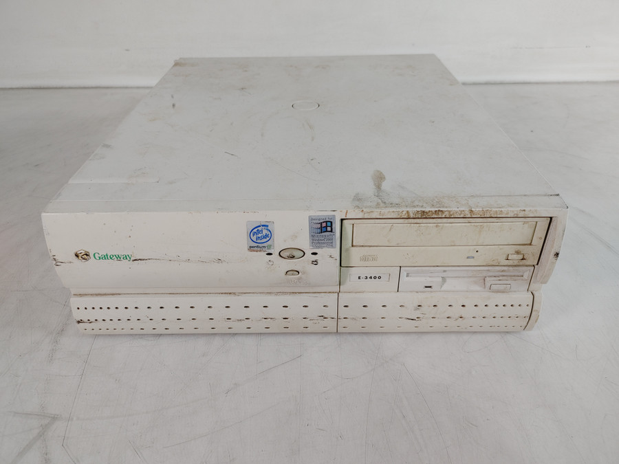 Vintage Gateway E-3400 Intel Pentium III 1.0 GHz 128 MB SDRAM Desktop