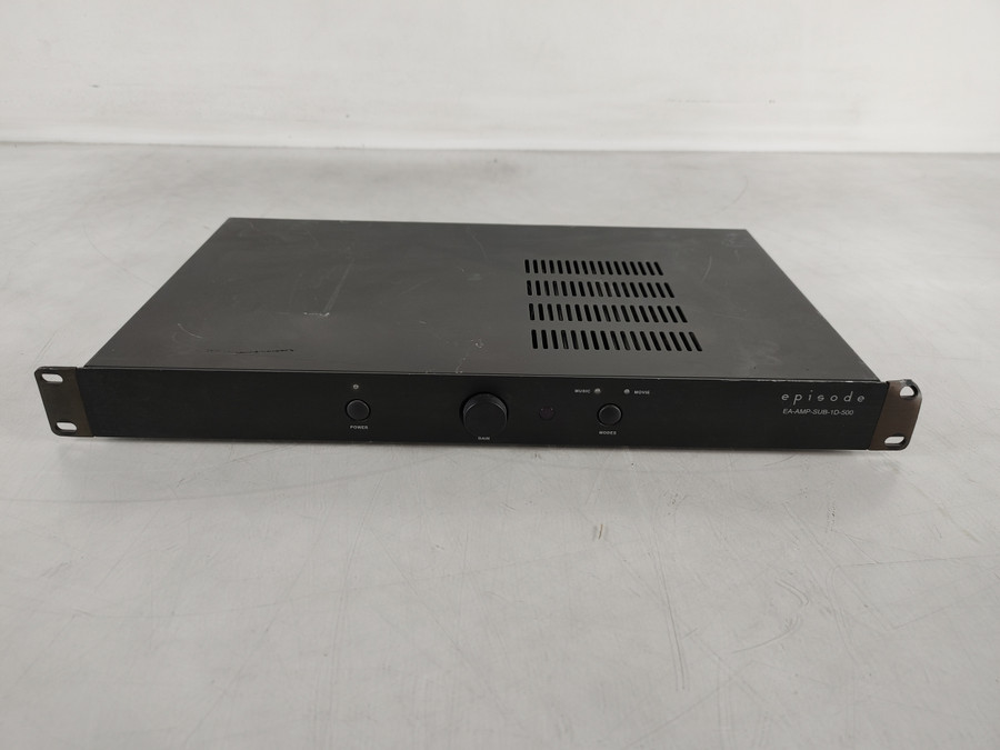 Episode EA-AMP-SUB-1D-500 Single Channel 500W Digital Subwoofer Amplifier For Parts