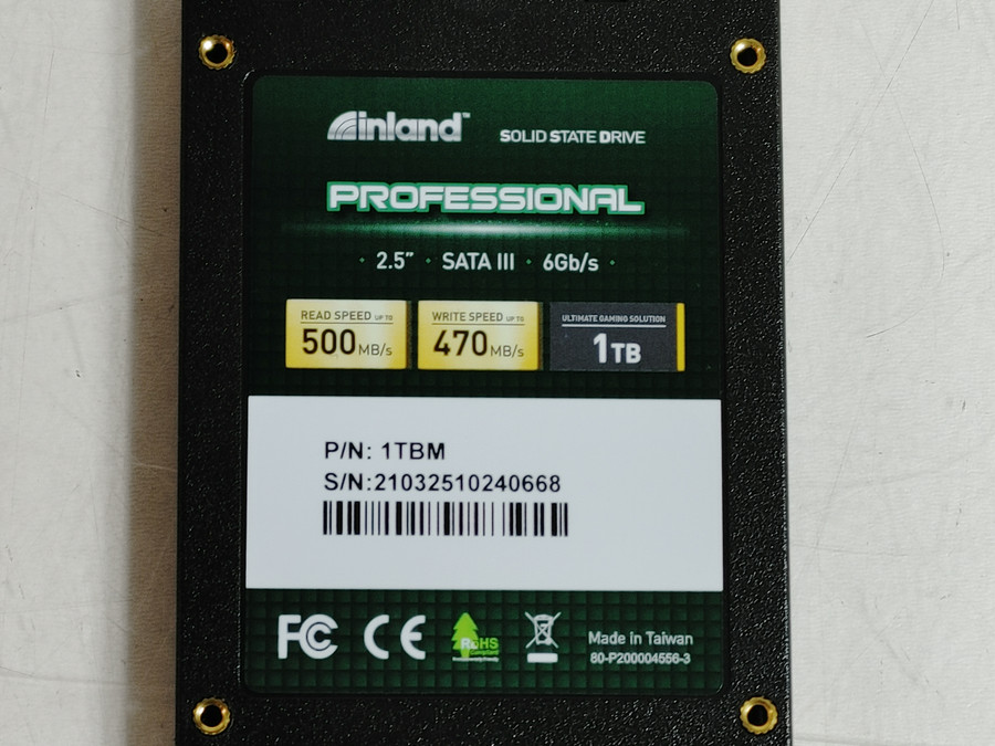 Inland Products 1TBM 1 TB SATA III 2.5 in Solid State Drive