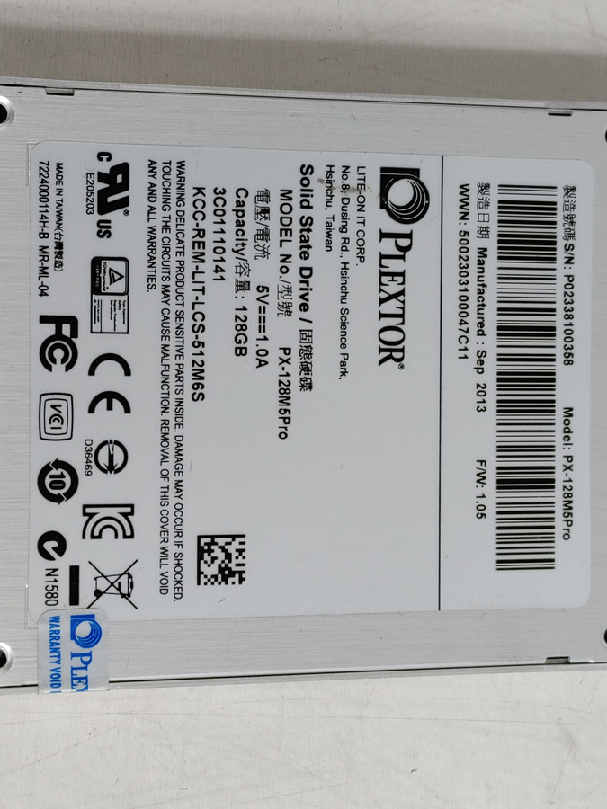 Plextor M5Pro PX-128M5PRO 128 GB SATA III 2.5 in Solid State Drive