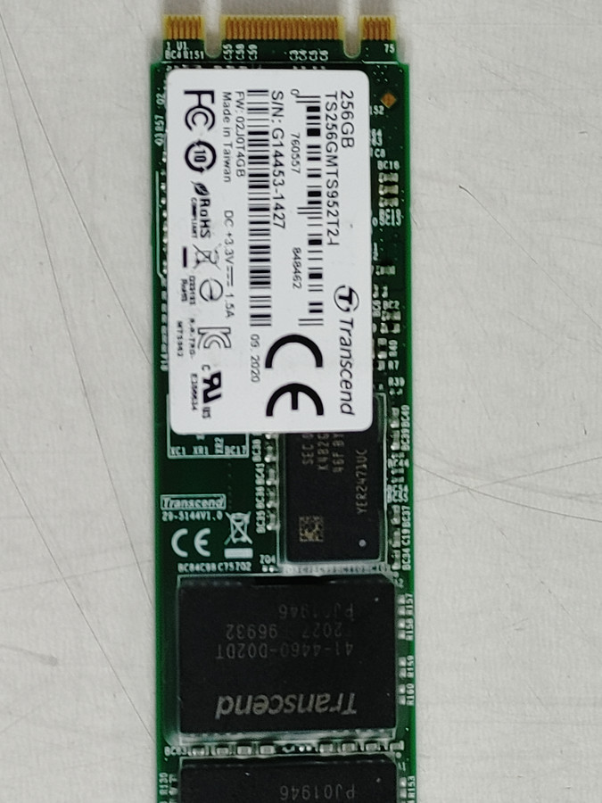 Transcend TS256GMTS952T2 256 GB M.2 80mm Solid State Drive