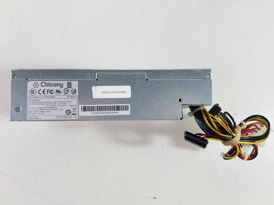 Chicony CPB09-D220E 220W 20+4-Pin SFF Desktop Power Supply