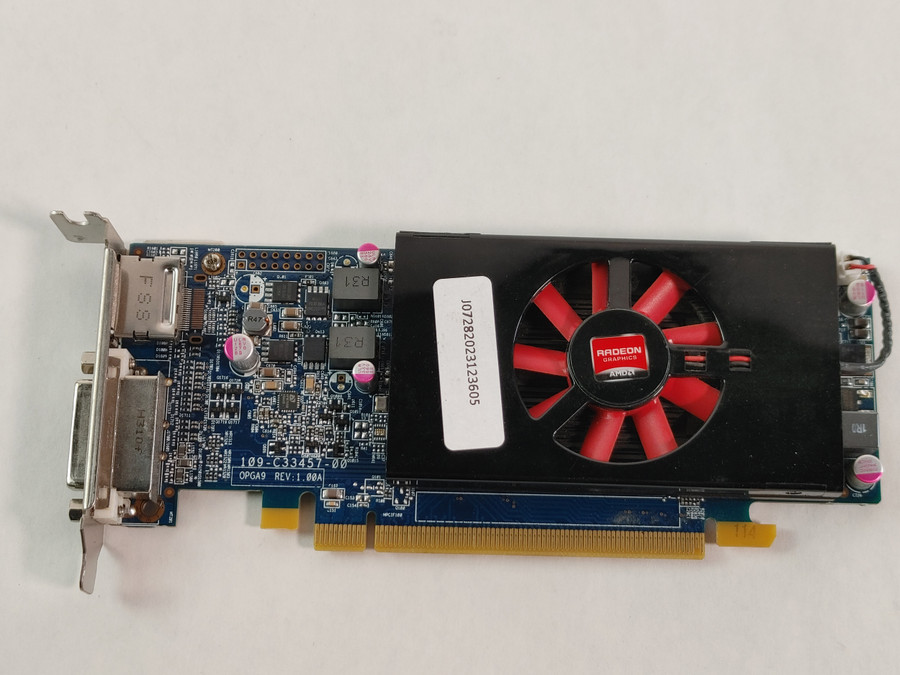Lot of 2 AMD Radeon HD 7570 1GB DDR3 PCI Express 2.1 x16 Low Profile Video Card