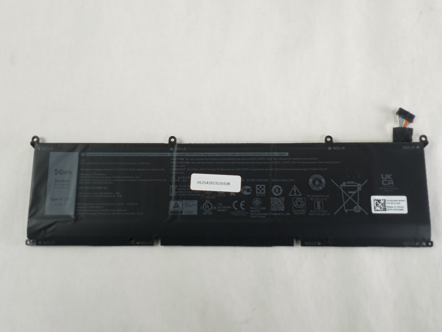 Lot of 2 Dell XPS 15 9520 4650mAh 3 Cell 11.4 V Laptop Battery 8FCTC
