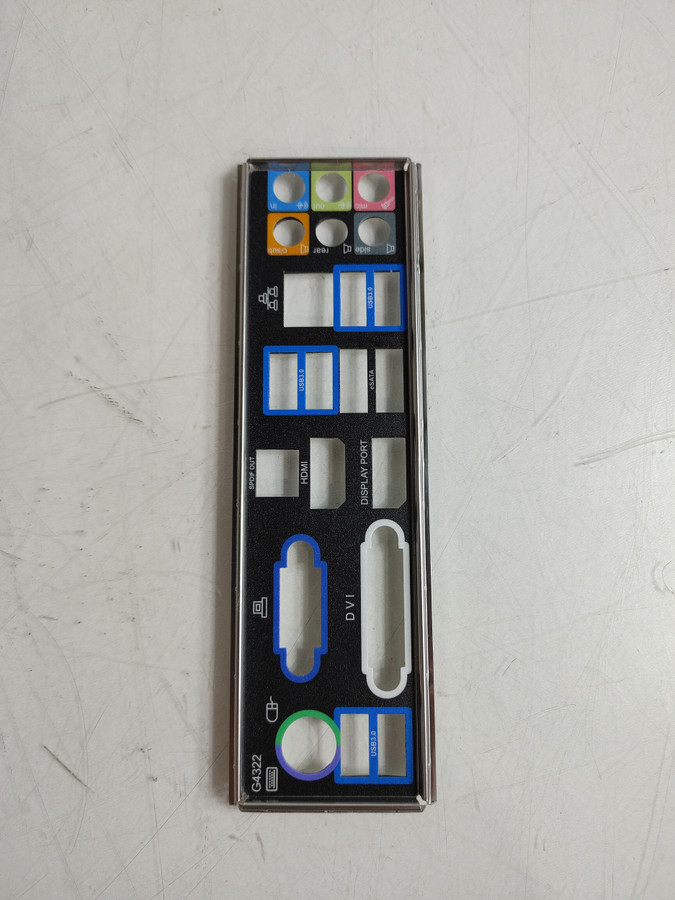 Gigabyte I/O Shield for  GA-Z87X-UD4H Motherboards