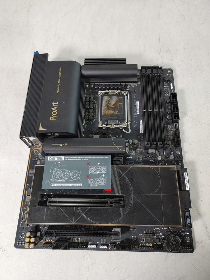 Asus ProArt Z890-Creator WiFi Intel LGA 1851 DDR5 Desktop Motherboard