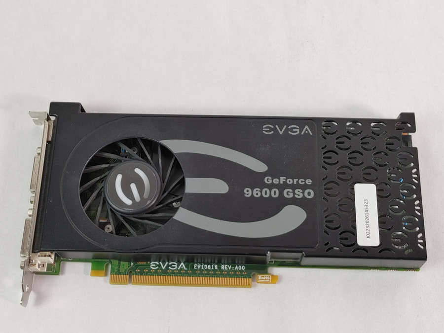 EVGA NVIDIA GeForce 9600 GSO 512 MB GDDR3 PCI Express 2.0 x16 Video Card