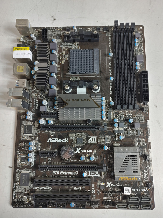 ASRock 970 Extreme3 AMD Socket AM3+ DDR3 Desktop Motherboard