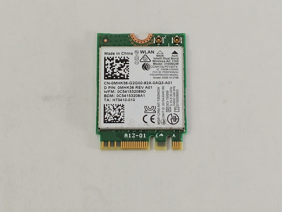 Lot of 10  Dell Inspiron 11-3158 3000 Laptop MHK36 802.11ac PCI Express x8 Dual