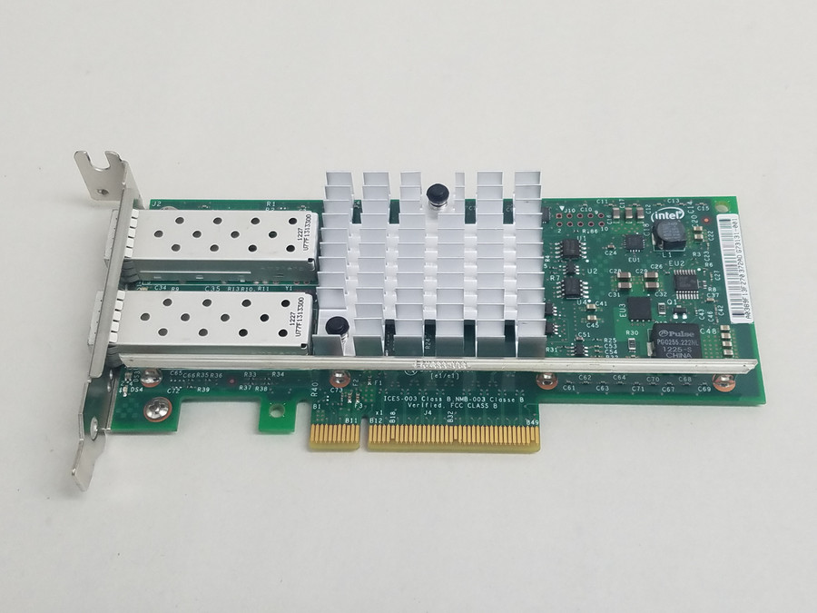 Lot of 2 Dell 942V6 PCI-E x8 10Gb Ethernet/FCoE SFP+ x2 Low Profile Network Card