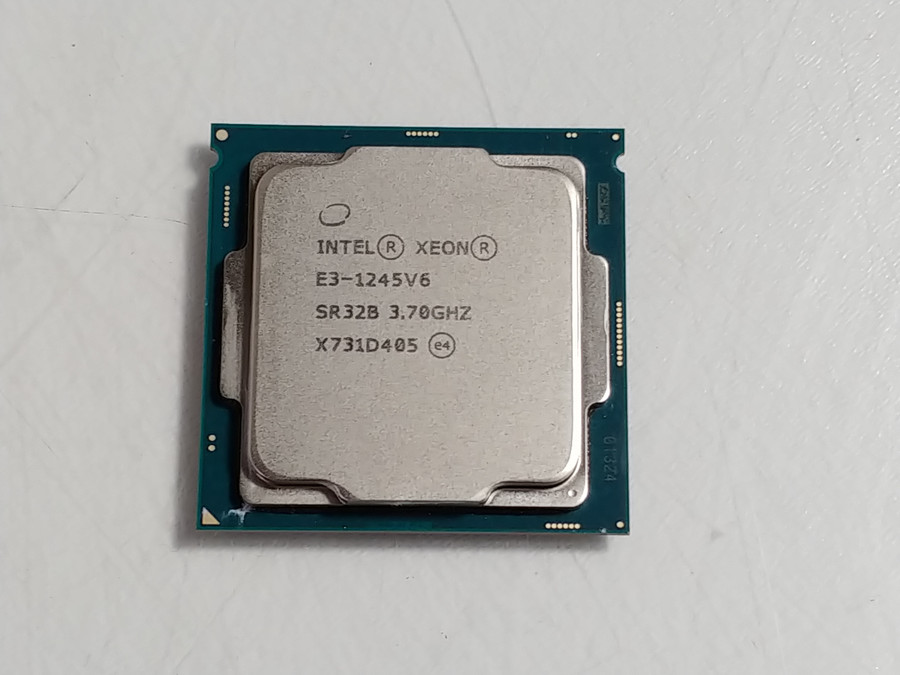 Lot of 2 Intel SR32B Xeon E3-1245 v6 3.7 GHz LGA 1151 Desktop CPU