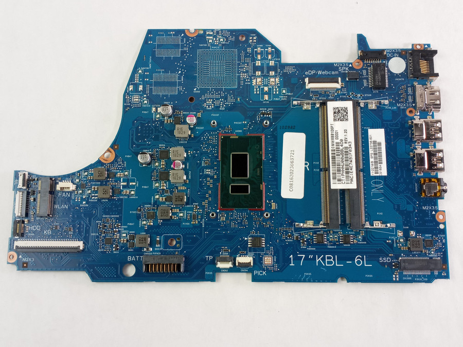 HP 17-by Series L22736-601  Core i5-8250U 1.6 GHz  DDR4 Motherboard