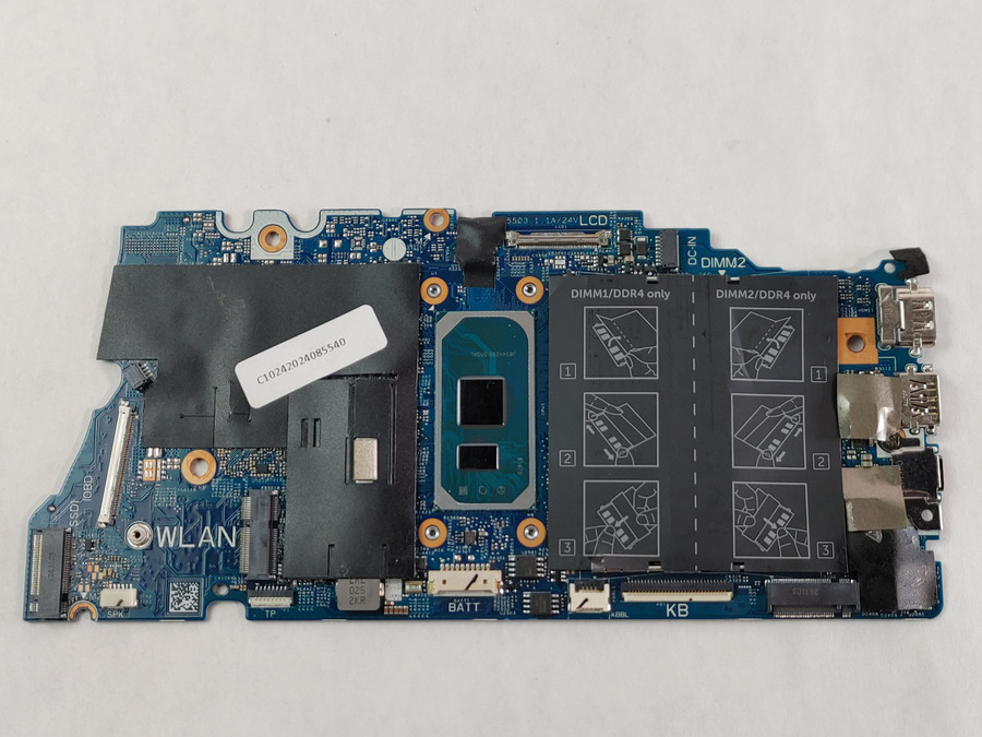 Dell Vostro 15 5501 Core i5-1035G1 1.00 GHz DDR4 Motherboard RHCDN