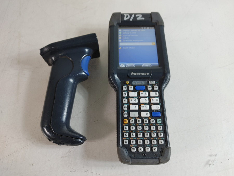 Intermec CK3X 1007CP02 Windows Barcode Scanner + Battery + Pistol Grip