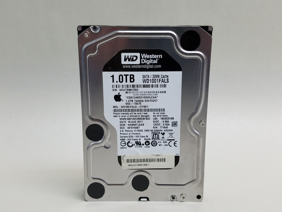 Western Digital Apple WD1001FALS 1 TB SATA II 3.5" Desktop Hard Drive