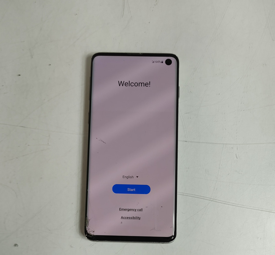 Samsung Galaxy S10 SM-G973U 128 GB Android 12 Verizon Only (Wi-Fi + 4G) For Parts