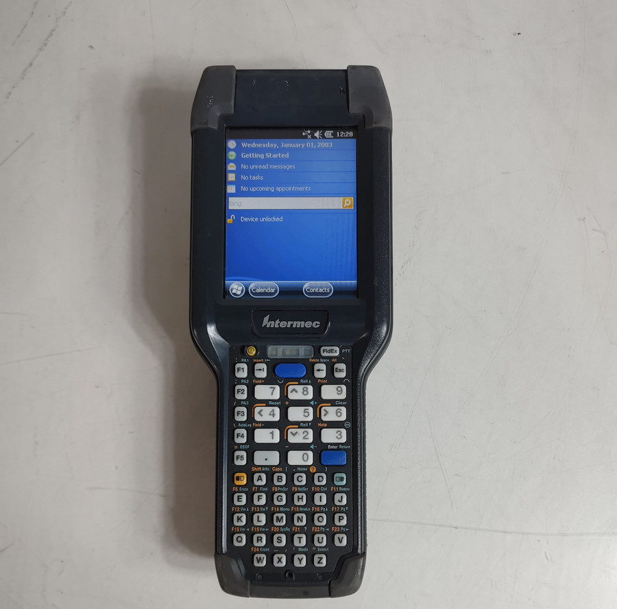 Intermec CK3X 1007CP02 Windows Barcode Scanner Mobile Computer + Battery